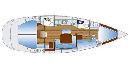 Explore Nydri on a 13.6m Rental Sailing Yacht