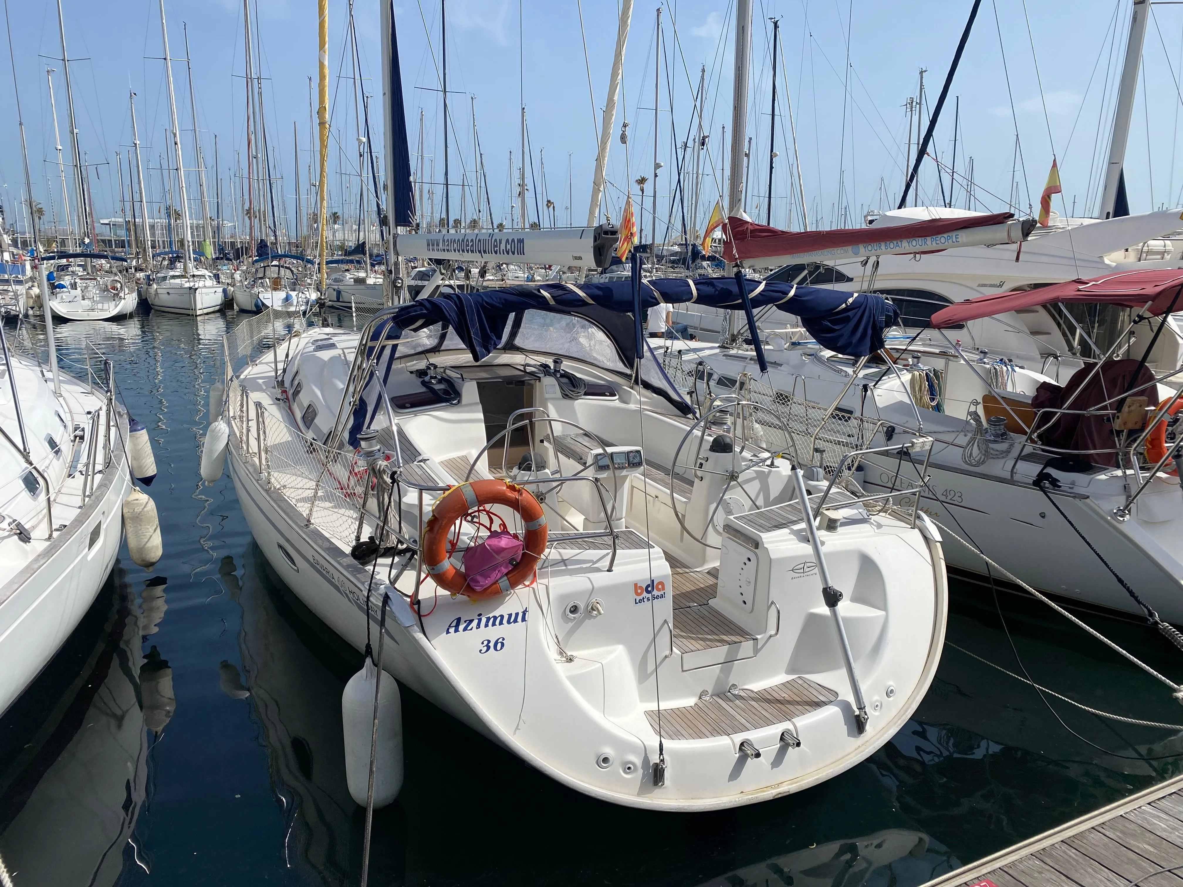 Tekne - Barcelona Kiralık 4 Kabinli 14.4m Yelkenli Yat