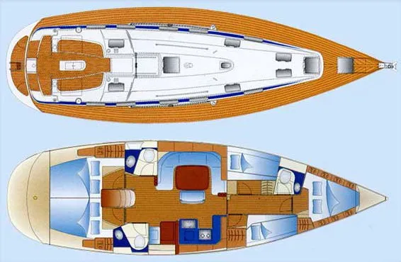 Explore Alicante on a 14.95m 5 Cabin Sailing Yacht Rental