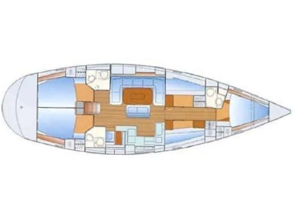 14.95m La Spezia Sailing Yacht Bavaria 50 Hire