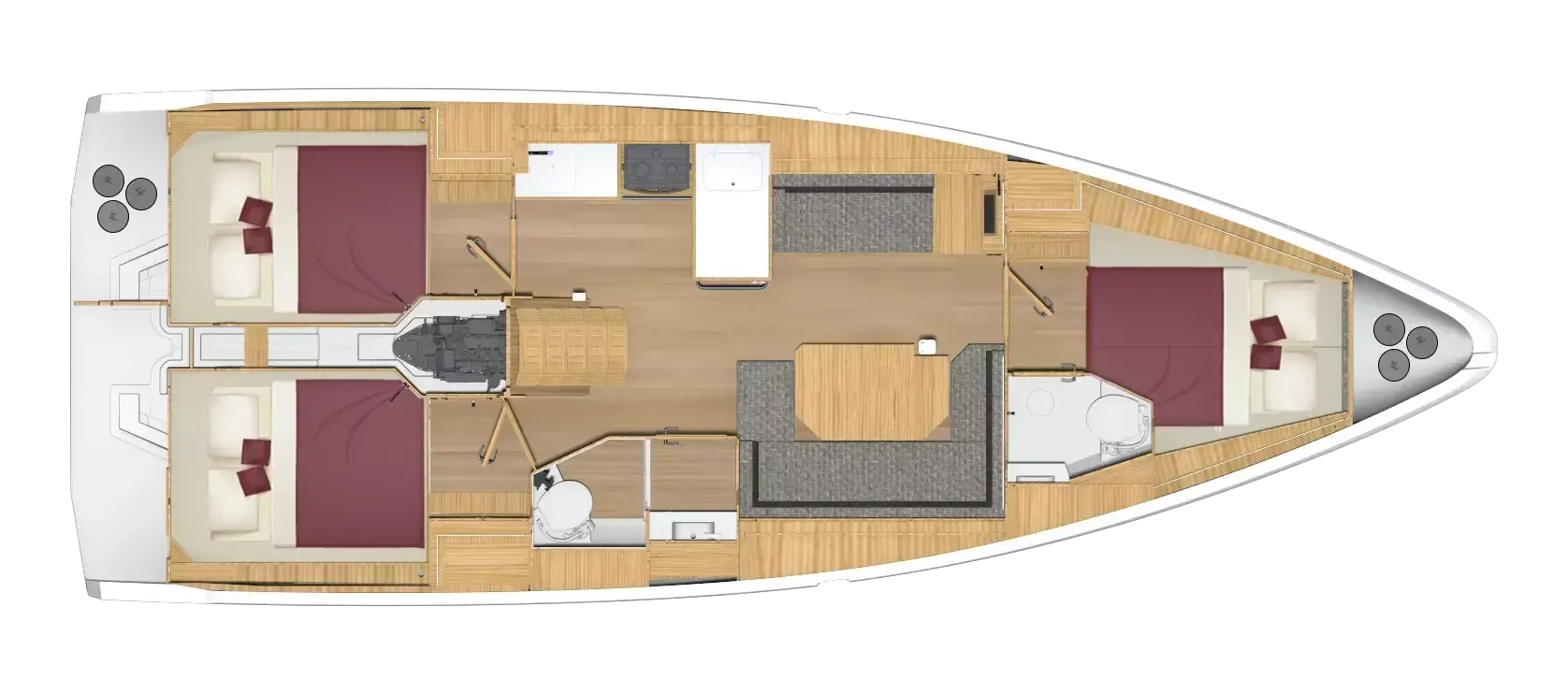 Kos 38.5 Charter Boat - 2