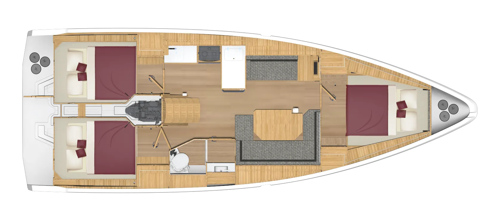 11.9m Marseille Sailing Yacht Bavaria C38 Hire
