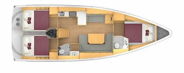 Charter a 12.38m Sailing Yacht in Preveza