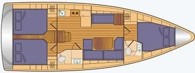 Rent a 12.9m Bavaria C42 in Rostock