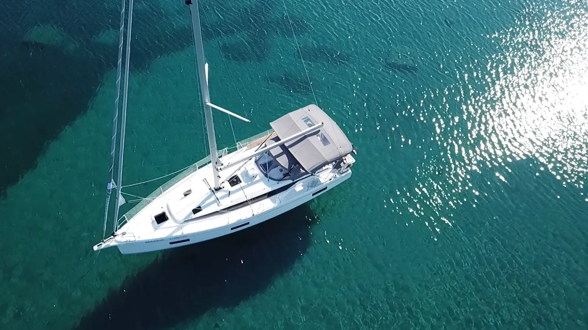 Explore Vrsar on a 12.38m Rental Bavaria C42