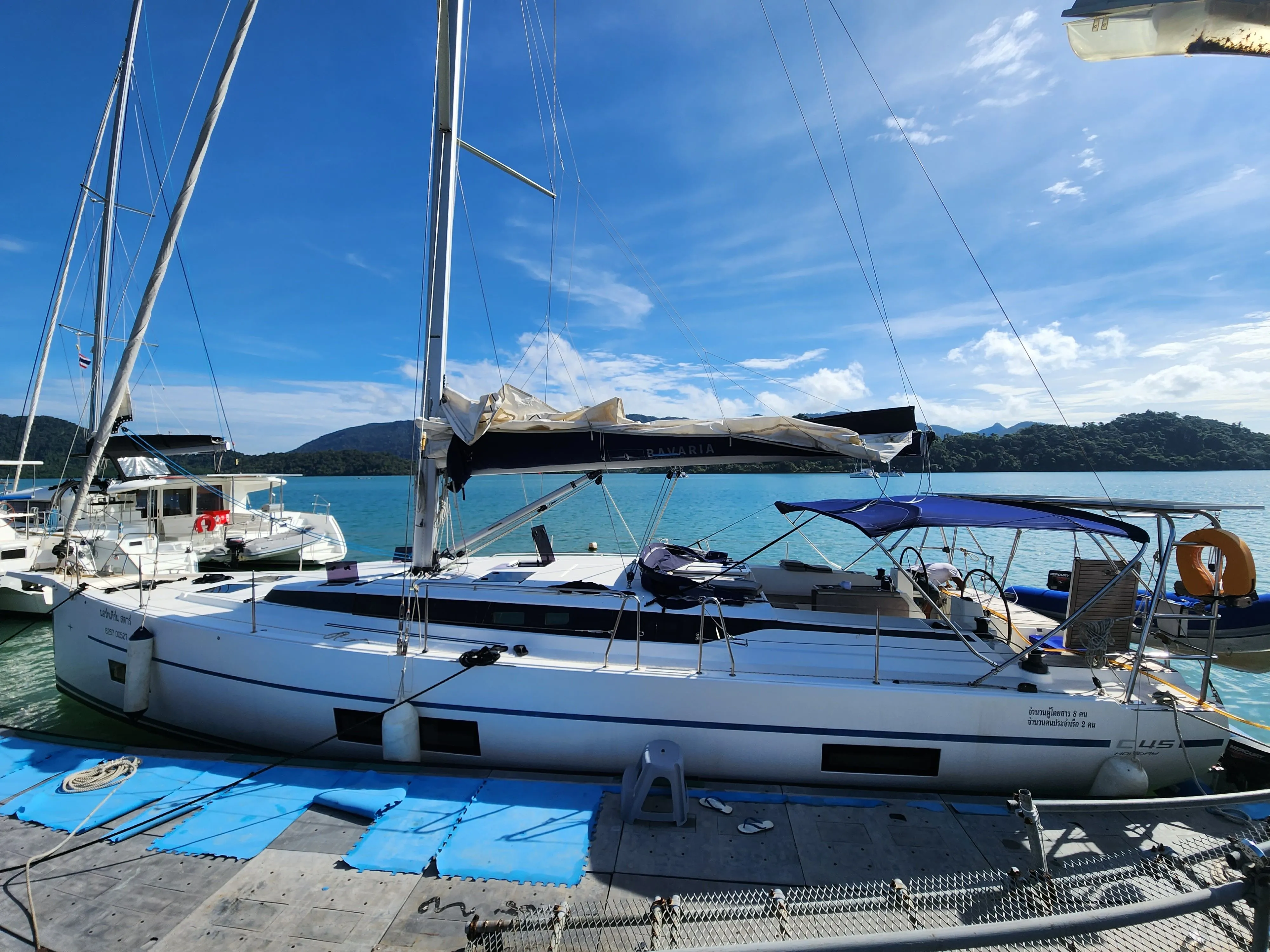 Rent a 13.98m Sailing Yacht Bavaria C45 in Bophut