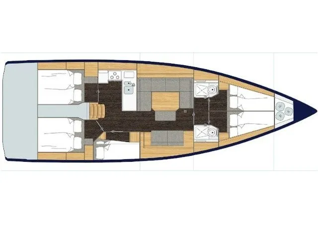Charter a 13.98m Sailing Yacht in Fisksätra
