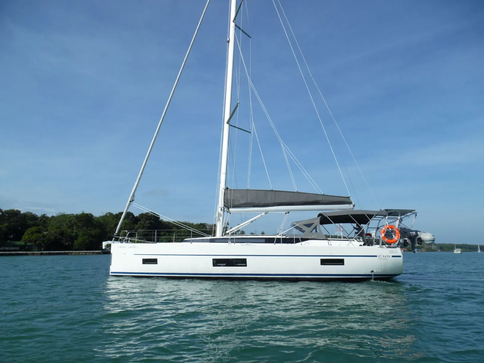 Explore Chang Wat Phuket on a 13.98m Bavaria C45 Sailing Yacht Rental