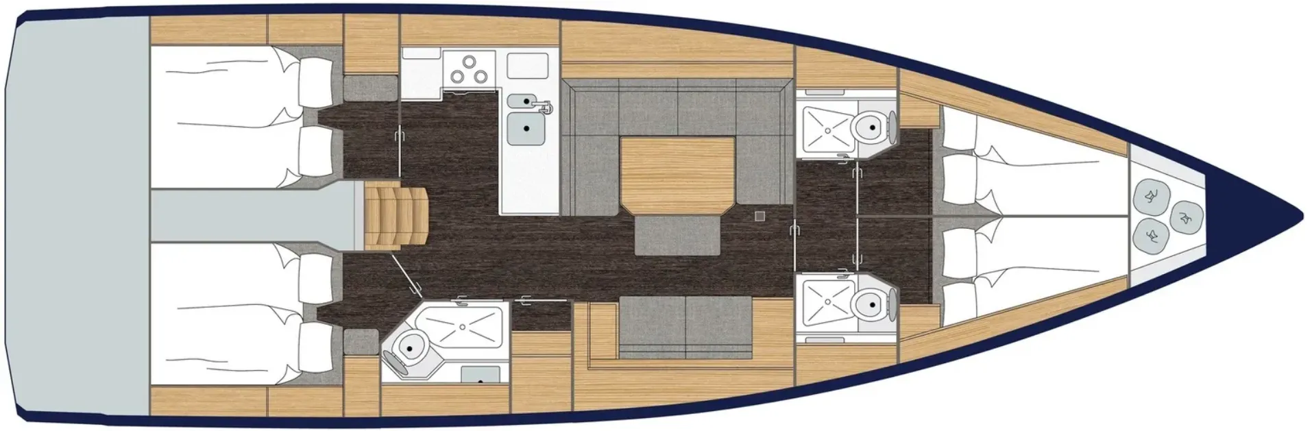 Charter a 13.98m Bavaria C45 Sailing Yacht in Cascais