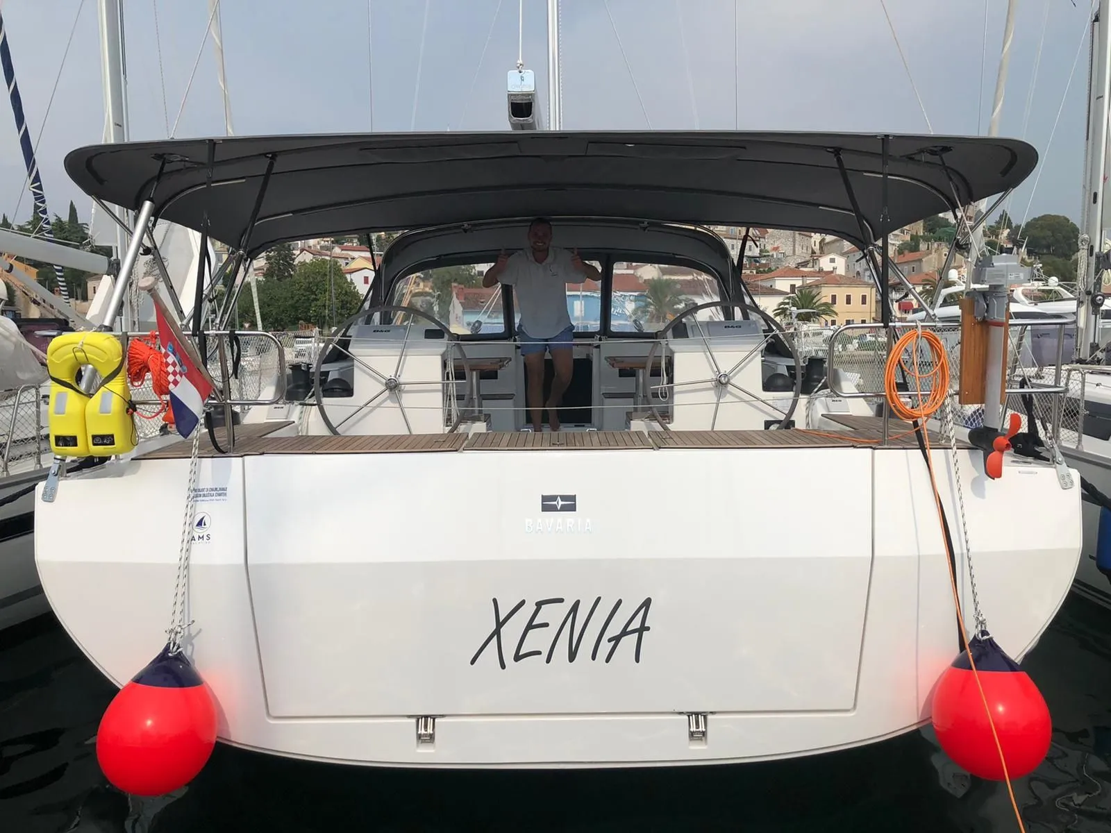 15.55m Vrsar Bavaria C50 Hire