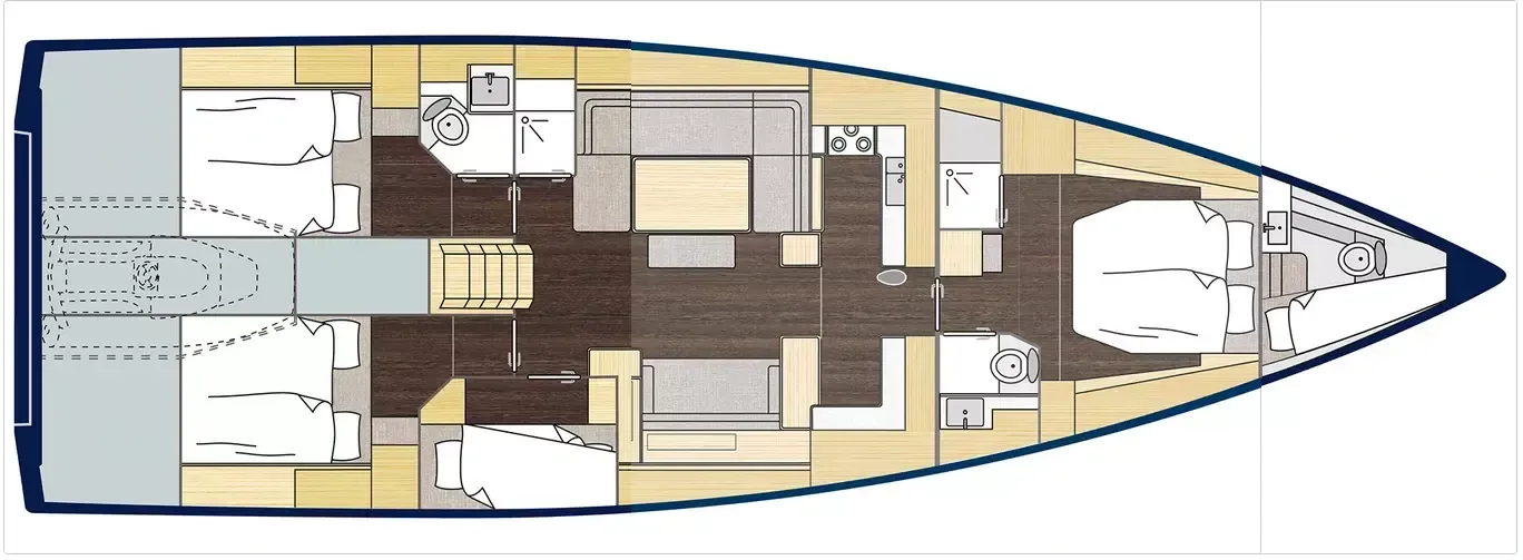 Charter a 16.67m Boat in Saint-Mandrier-sur-Mer