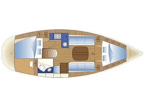 Rent a 9.99m Bavaria Cruiser 32 Sailing Yacht in Vliho