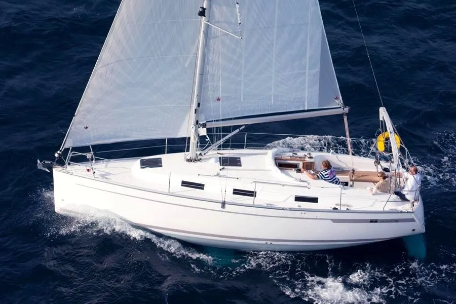 Explore Grossenbrode on a 9.99m Rental Sailing Yacht Bavaria Cruiser 32