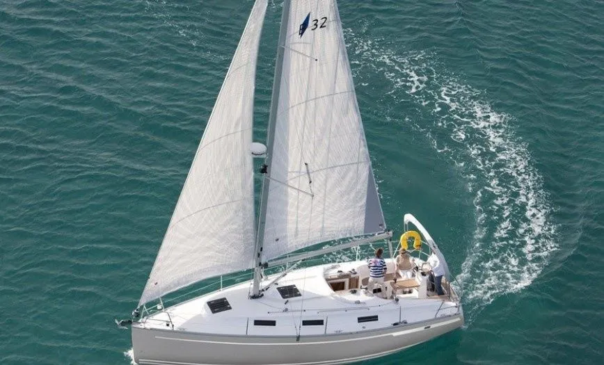 Explore Grossenbrode on a 9.99m Rental Sailing Yacht Bavaria Cruiser 32