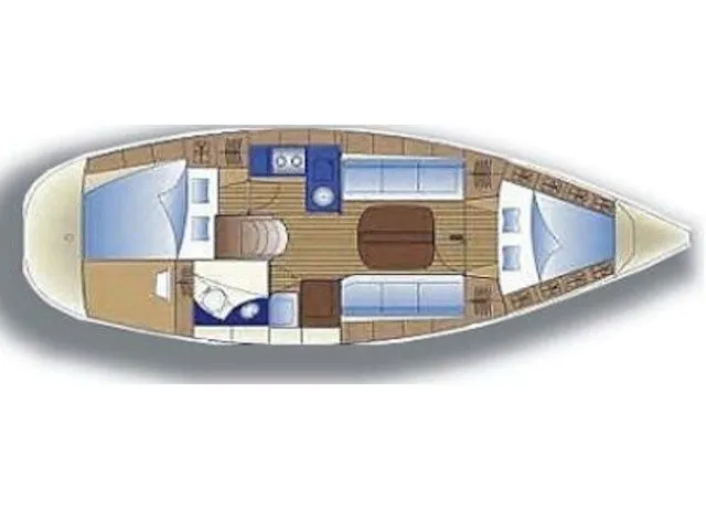 Explore Funtana on a 10.3m 2 Cabin Sailing Yacht Rental