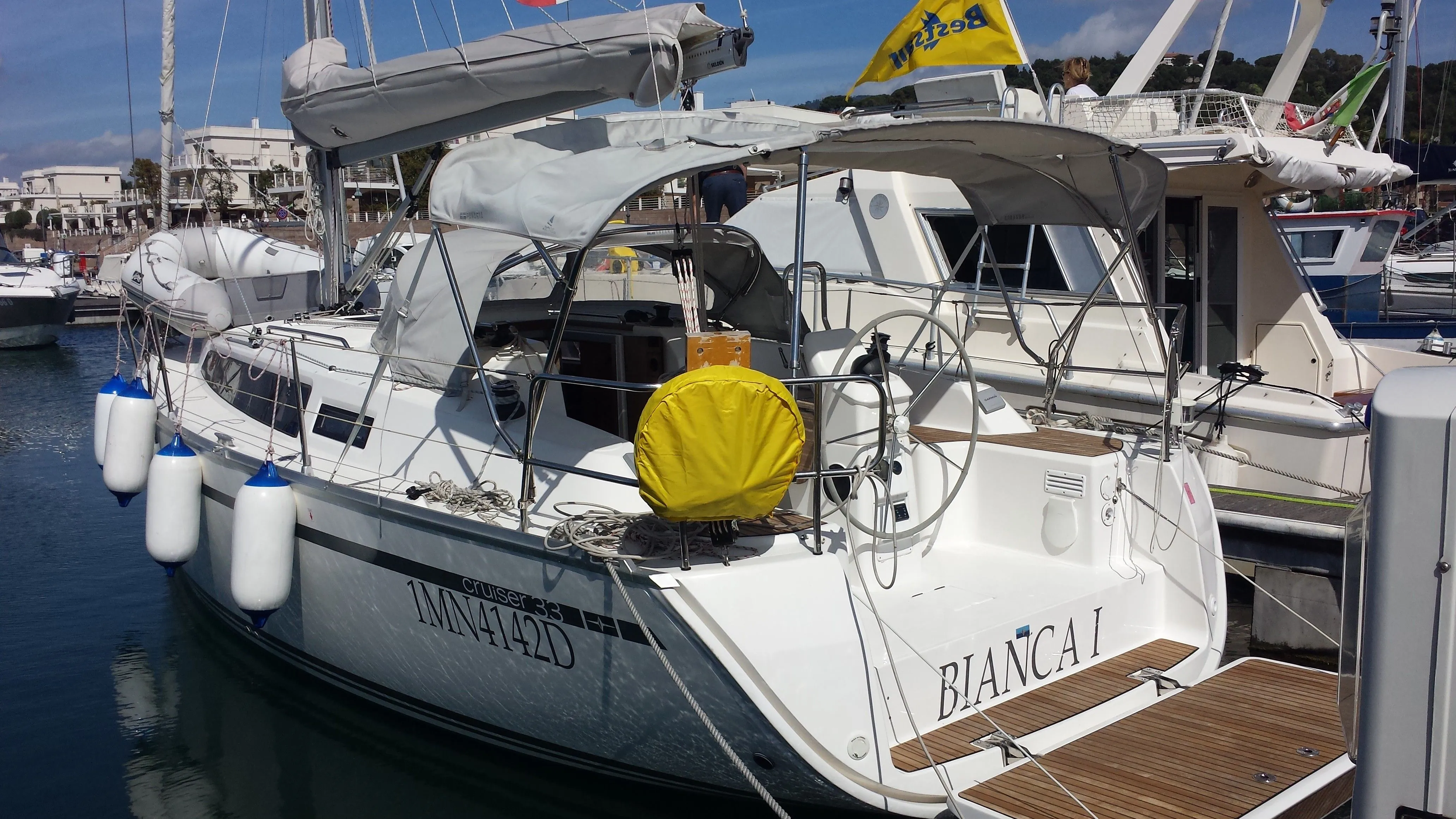 Explore Puntone di Scarlino on a 10.65m Rental Sailing Yacht