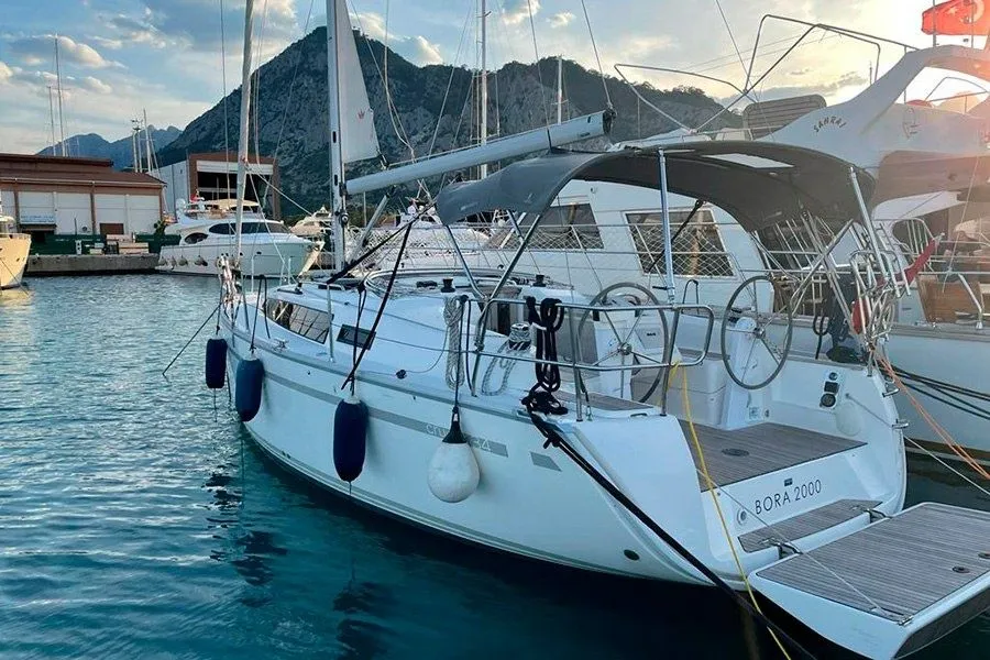 Explore Antalya on a 10m Rental Bavaria Cruiser 34