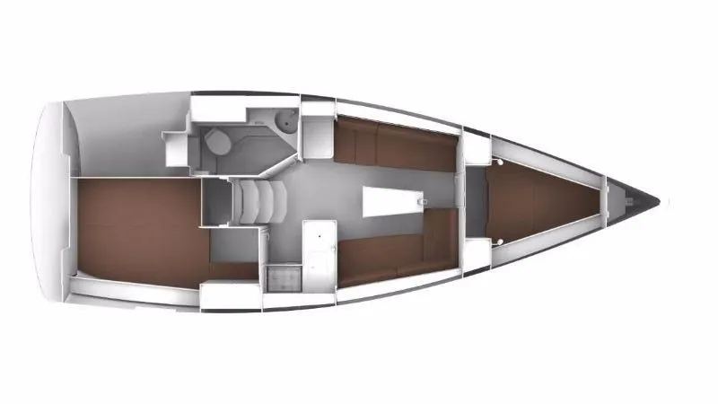 Explore Split on a 9.99m Rental Sailing Yacht
