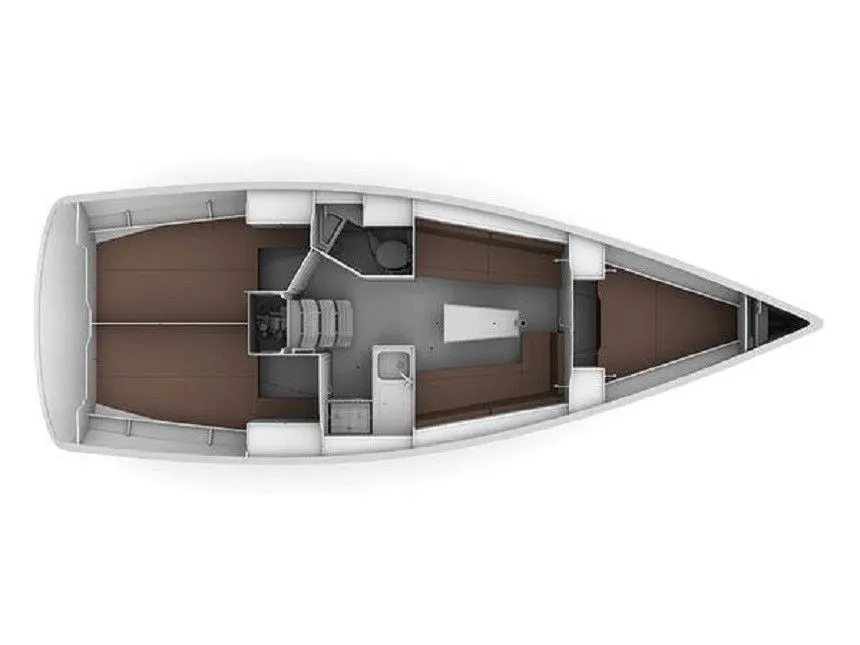 9.99m Pirovac Sailing Yacht Bavaria Cruiser 34 Hire