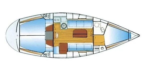 10.8m Sitges Sailing Yacht Hire