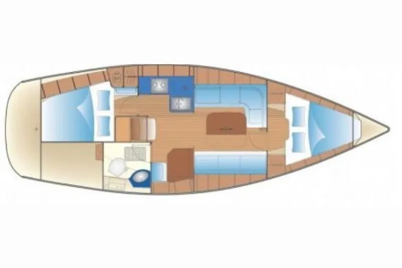 Rent a 10.35m Bavaria Cruiser 34 Sailing Yacht in Alcudia