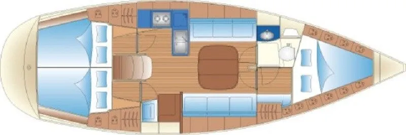 Charter a 11.4m Sailing Yacht Bavaria Cruiser 36 in Punta Ala