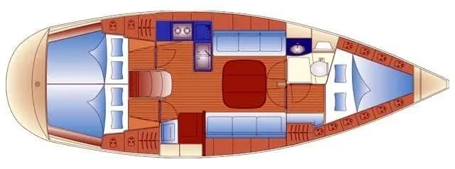 Explore Lelystad on a 11.4m 3 Cabin Sailing Yacht Rental