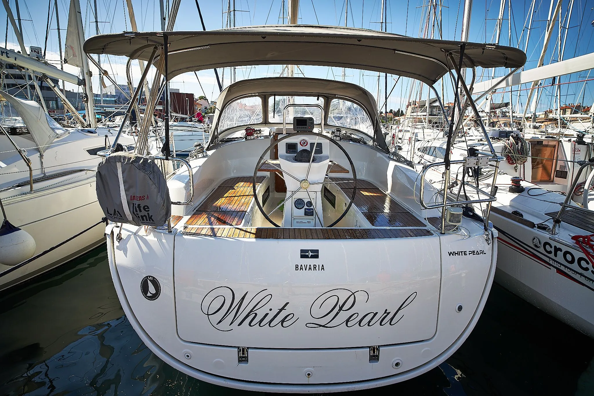 Explore Biograd na Moru on a 11.3m Rental Bavaria Cruiser 36