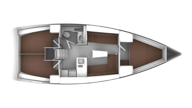 Explore Split on a 11.3m 3 Cabin Sailing Yacht Rental