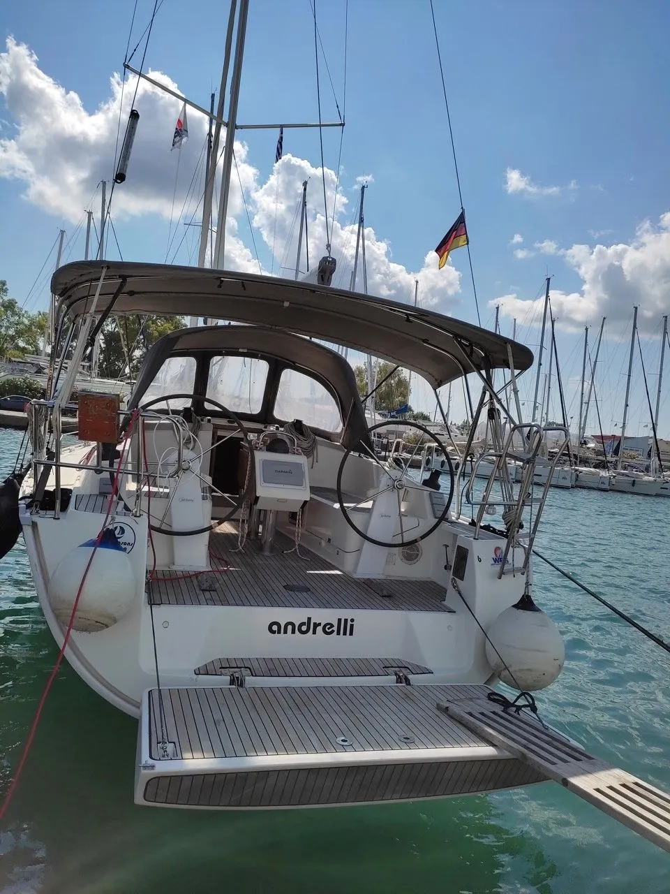 Rent a 11.3m Bavaria Cruiser 37 Sailing Yacht in Gouvia