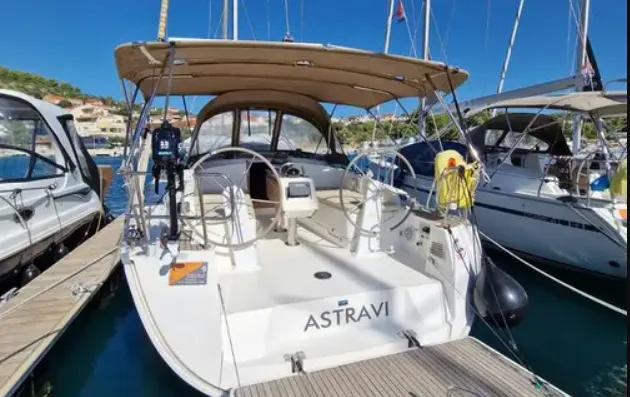 Explore Drage on a 11.3m Rental Bavaria Cruiser 37