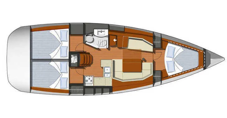 Rent a 10.9m Boat in Preveza