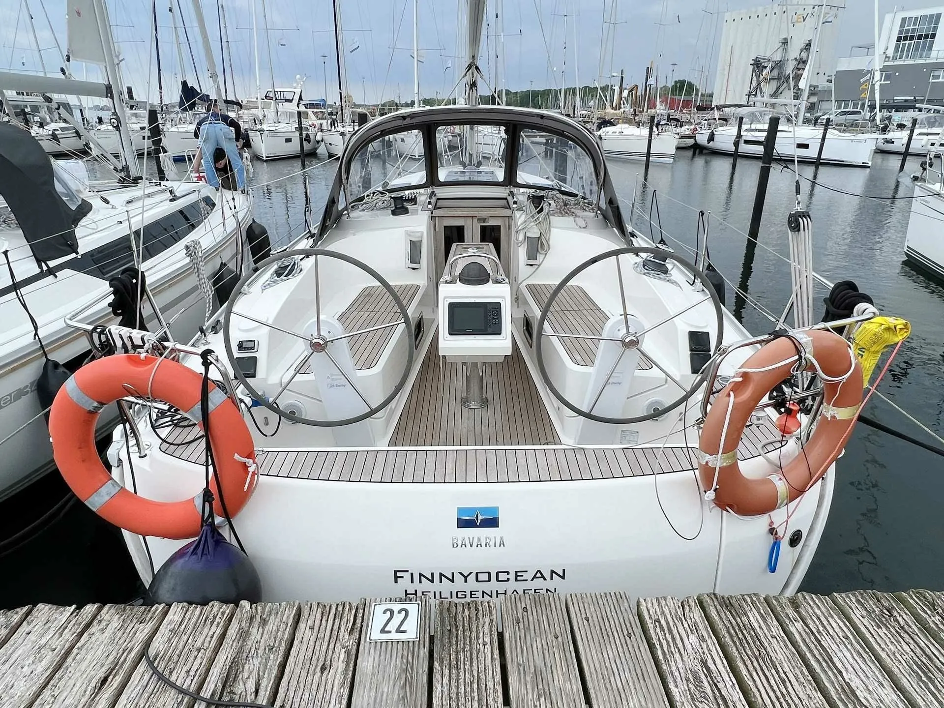 11.3m Heiligenhafen 3 Cabin Sailing Yacht Hire
