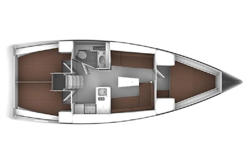 Charter a 11.3m Sailing Yacht in Zadar