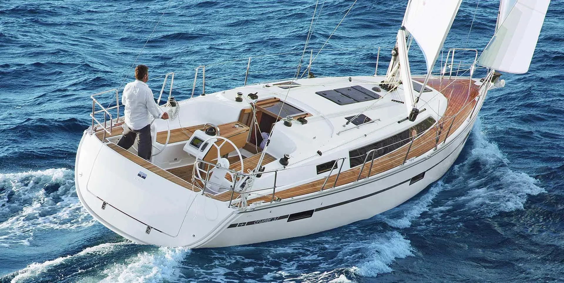 Rent a 11.3m Sailing Yacht Bavaria Cruiser 37 in Rostock
