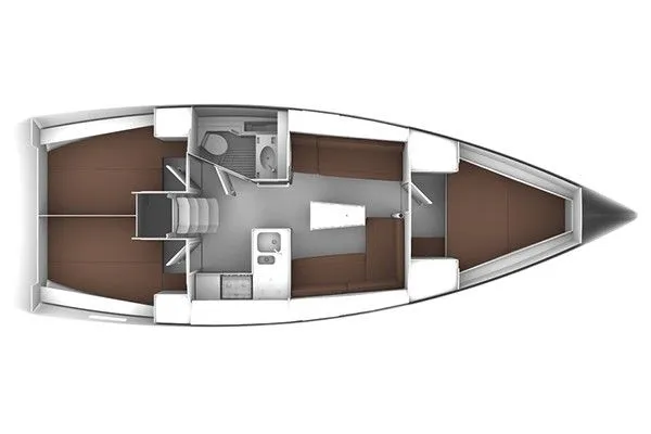 Rent a 11.3m 3 Cabin Sailing Yacht in Procida