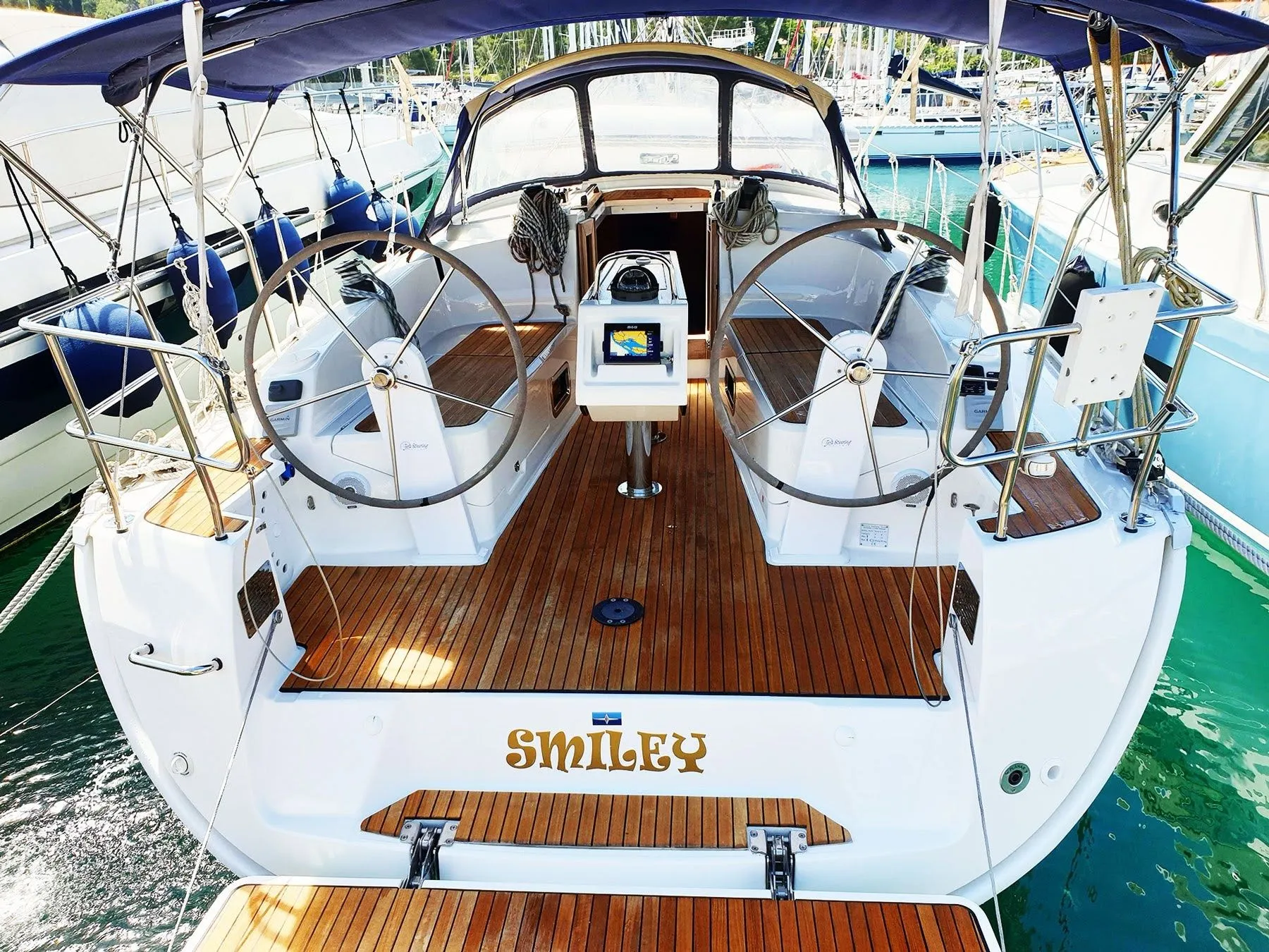 Smiley Charter Boat