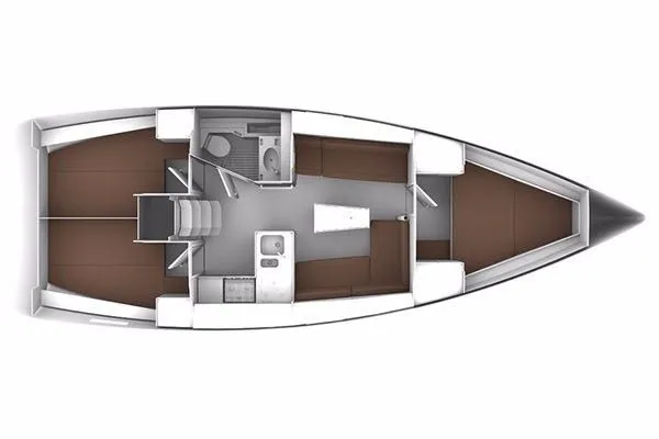 Jezera 11.3m Kiralık Bavaria Cruiser 37 Yelkenli Yat