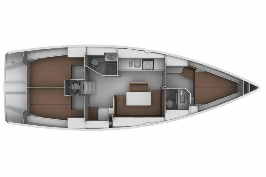12m Paliouri Sailing Yacht Bavaria Cruiser 40 Hire