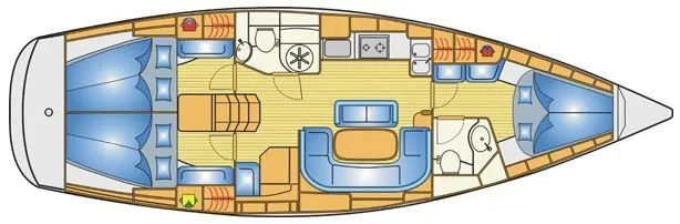 Charter a 12.35m Bavaria Cruiser 40 in Vliho
