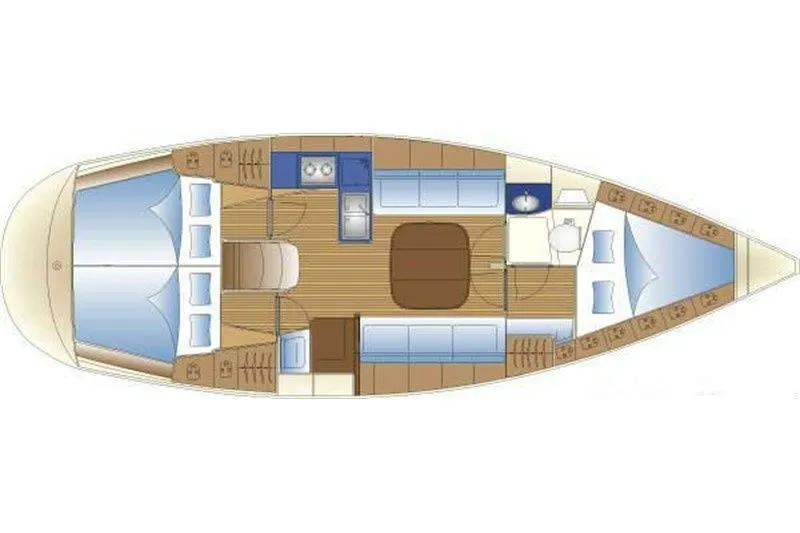 Rent a 12.25m Sailing Yacht in Lauterbach