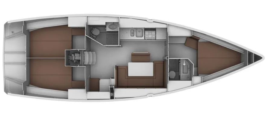 Rent a 12.35m Bavaria Cruiser 40S in Palma de Mallorca