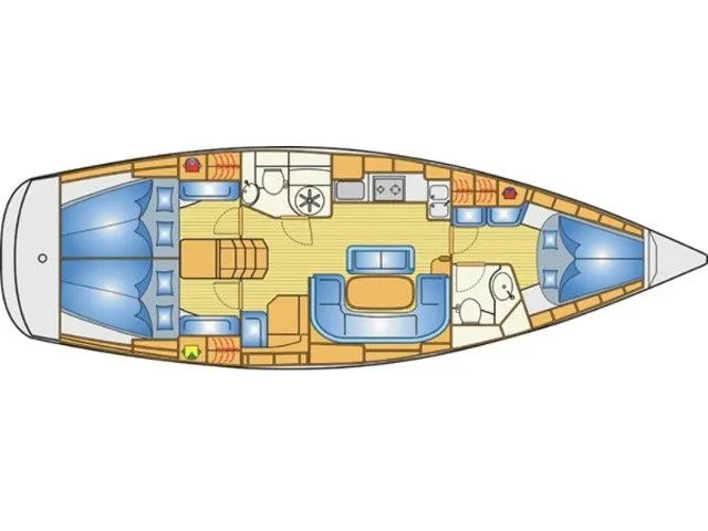 Rent a 11.99m Sailing Yacht in Sami
