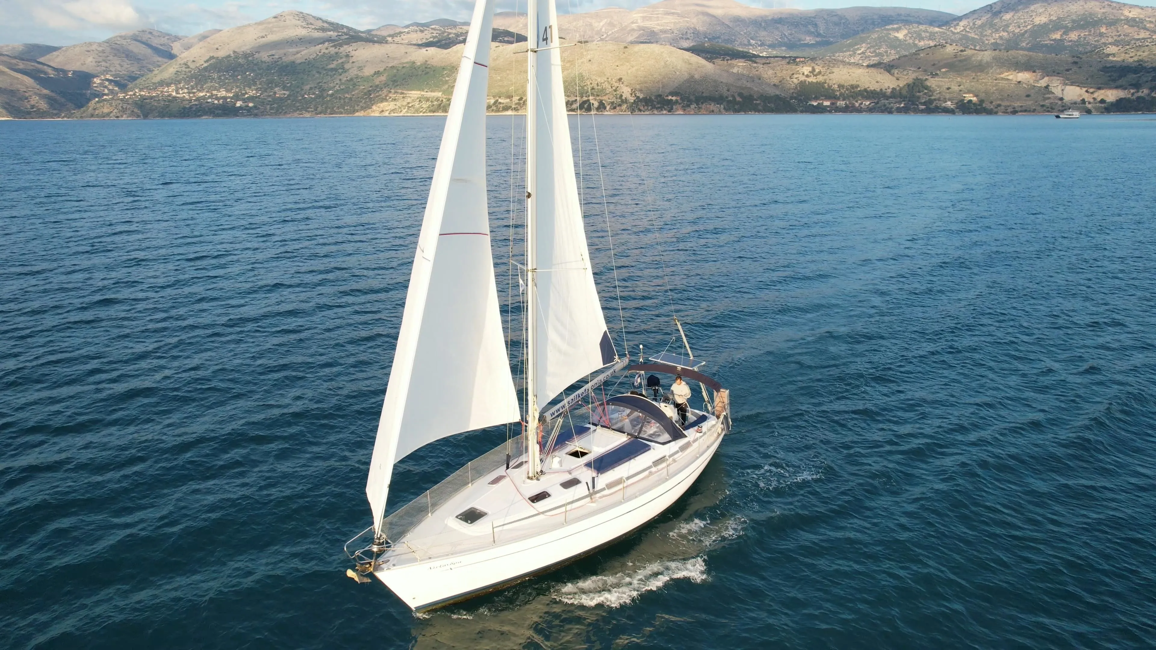 Explore Sami on a 12.55m Rental Sailing Yacht Bavaria Cruiser 41