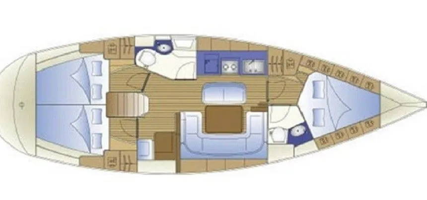 12.35m Llucmajor Bavaria Cruiser 41 Sailing Yacht Hire