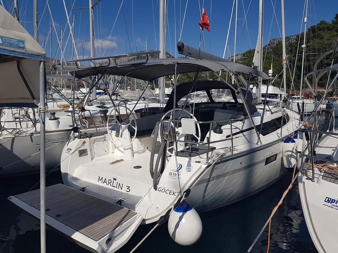 Göcek Kiralık Bavaria Cruiser 41 12.35m Yelkenli Yat