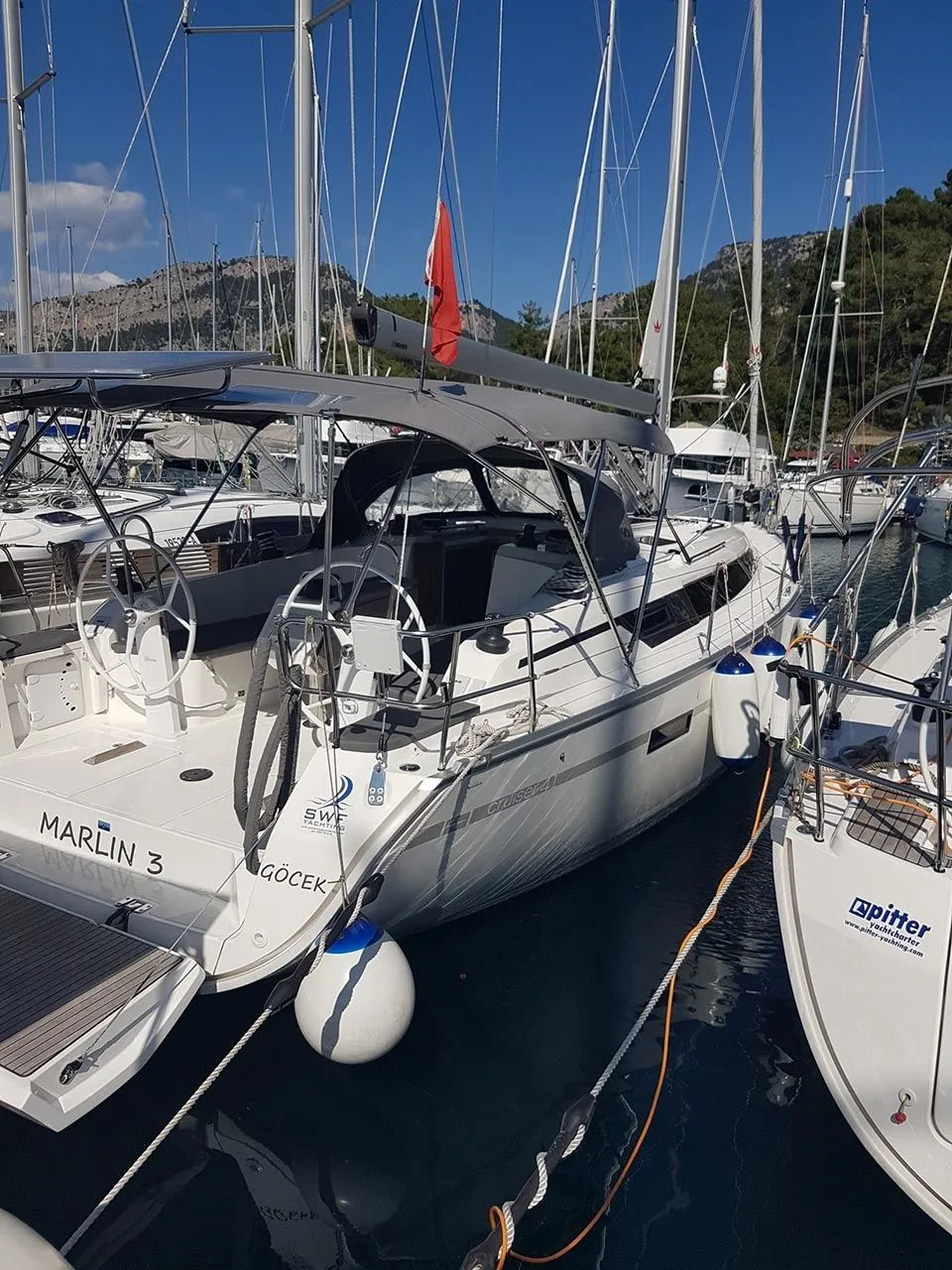 Rent a 12.35m Sailing Yacht in Göcek