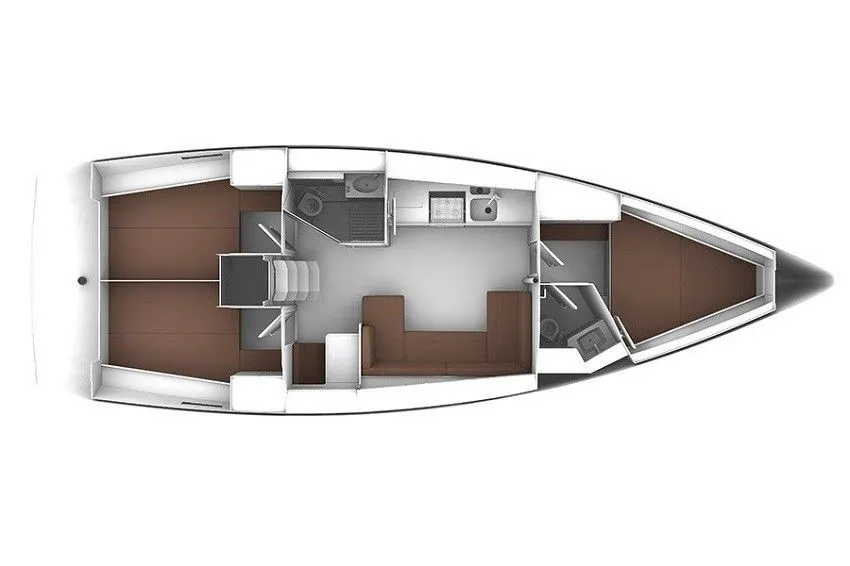 Explore Marina on a 12.35m Bavaria Cruiser 41 Sailing Yacht Rental