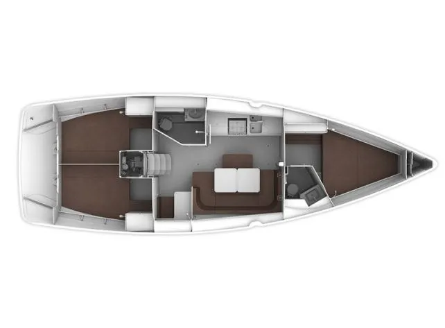 12.35m Göcek Bavaria Cruiser 41 Hire