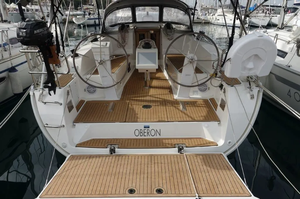 Explore Porto Rotondo on a 11.99m Rental Bavaria Cruiser 41